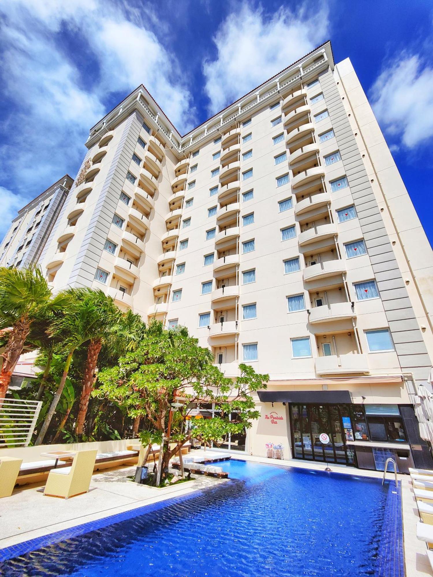 Hotel Palm Royal Naha Kokusai Street Buitenkant foto